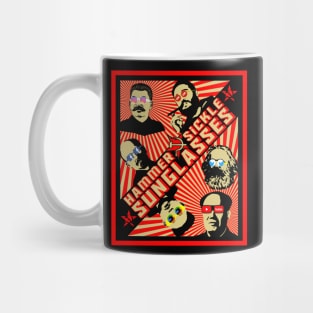 RED Colored Glasses Mug